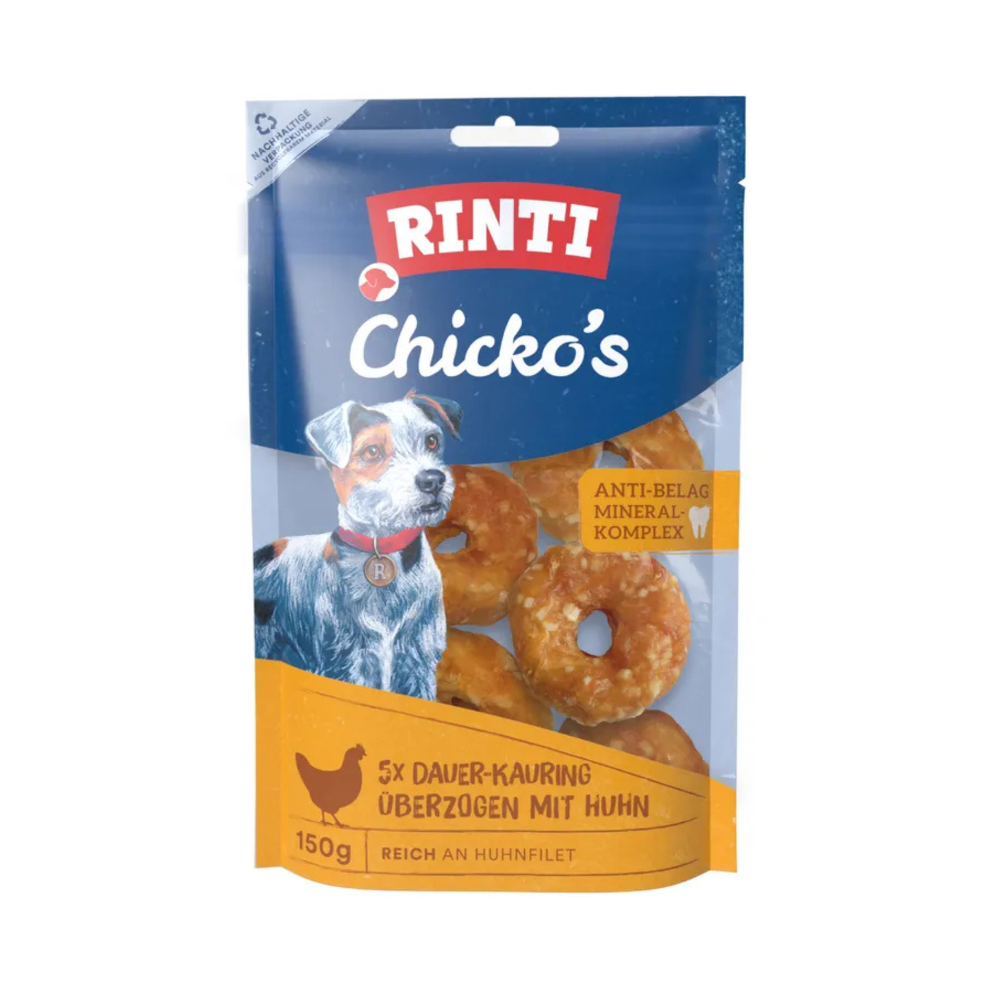 Anelli da masticare permanenti Rinti Chicko