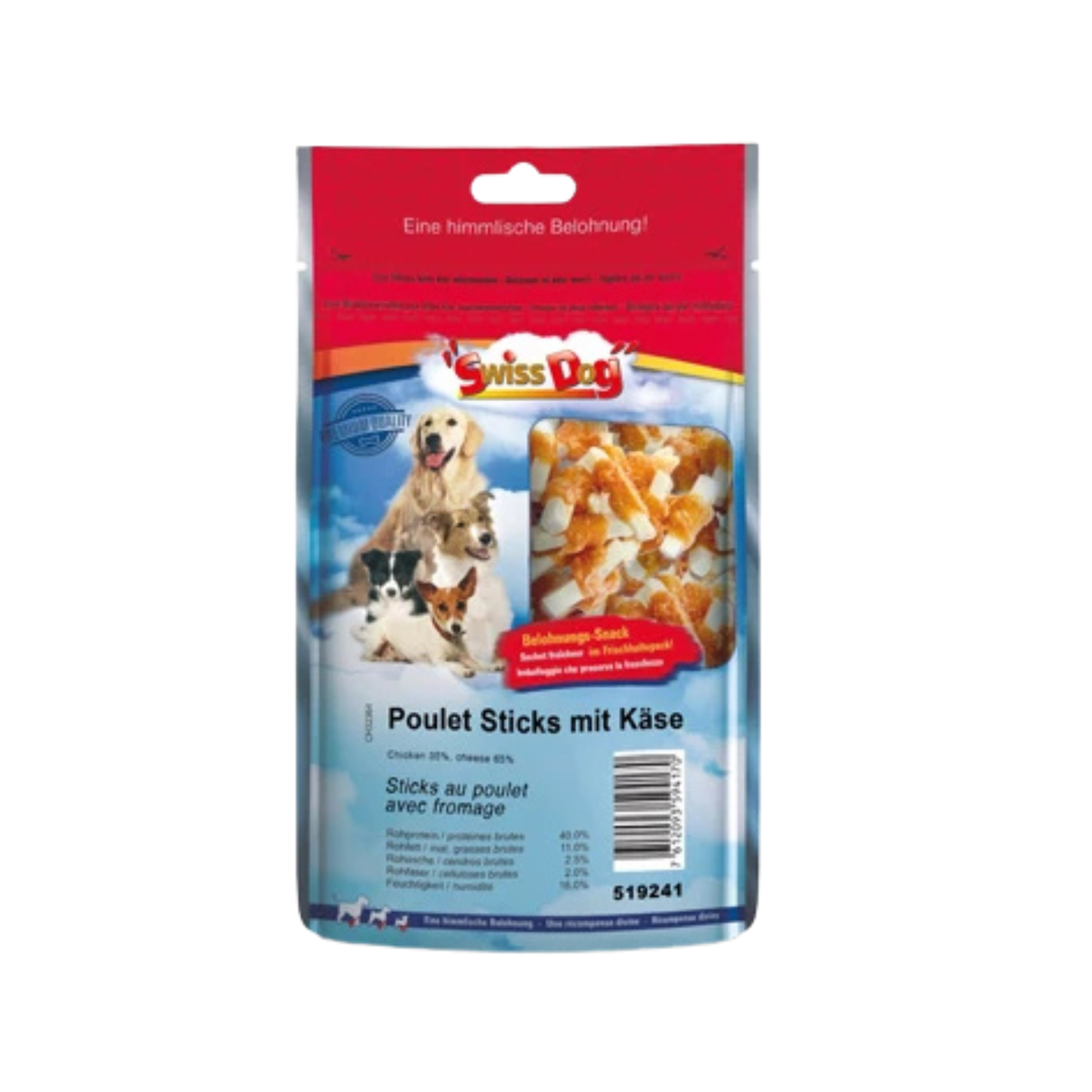 Poulet Sticks mit Käse, 500g