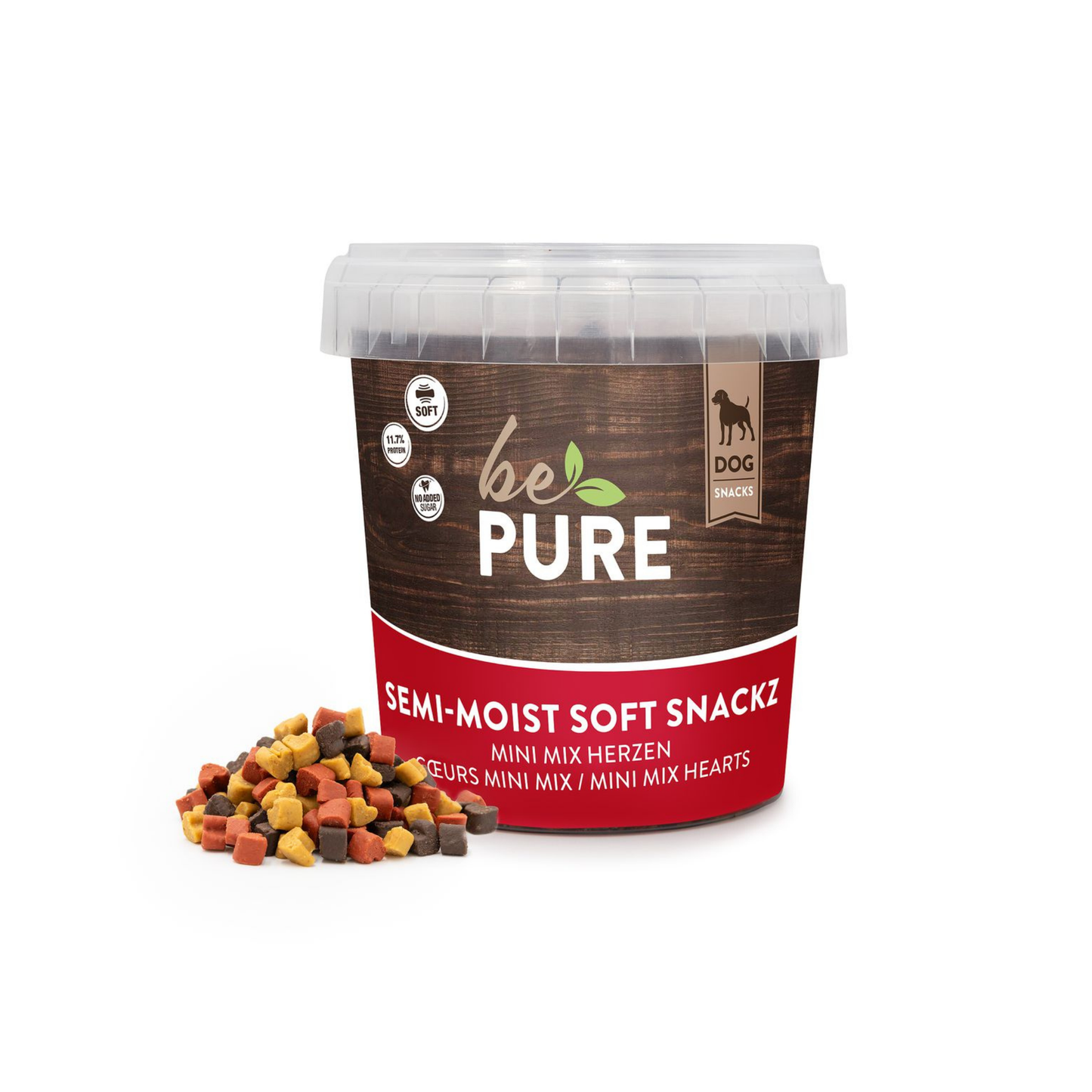 Semi-Moist Soft Snackz Mini Mix Hearts