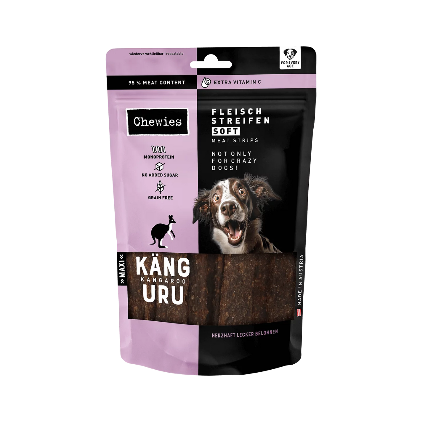 Fleischstreifen Soft Känguru