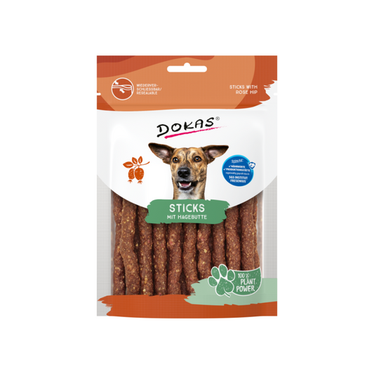 Sticks mit Hagebutte