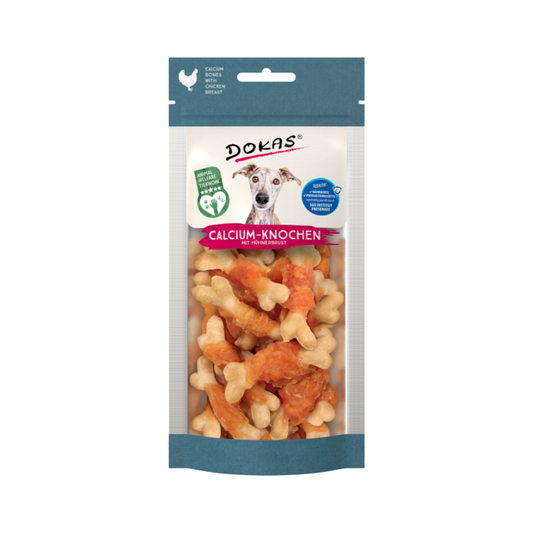 Calcium-Knochen mit Hühnerbrust